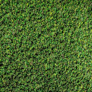 Realistic synthetic grass rug for backyard, garden, and landscape projects.
