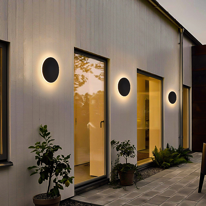 Outdoor seating modular setup with garden context.