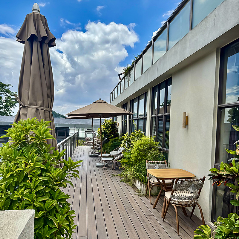 Patio furniture setup designed for relaxing backyard and garden spaces.
