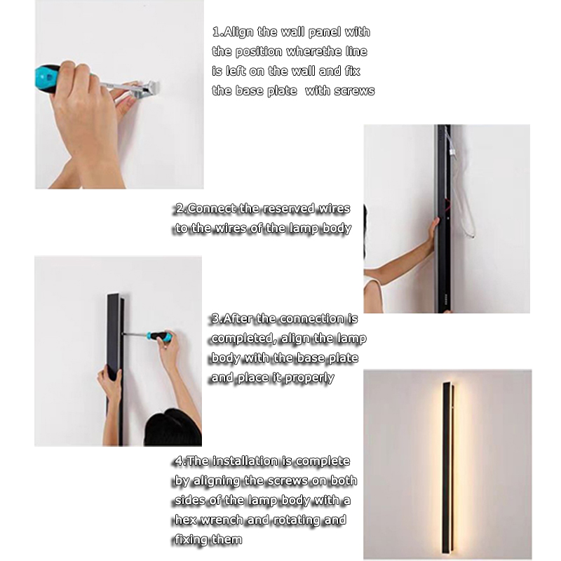 Installation guide image for patio furniture setup.