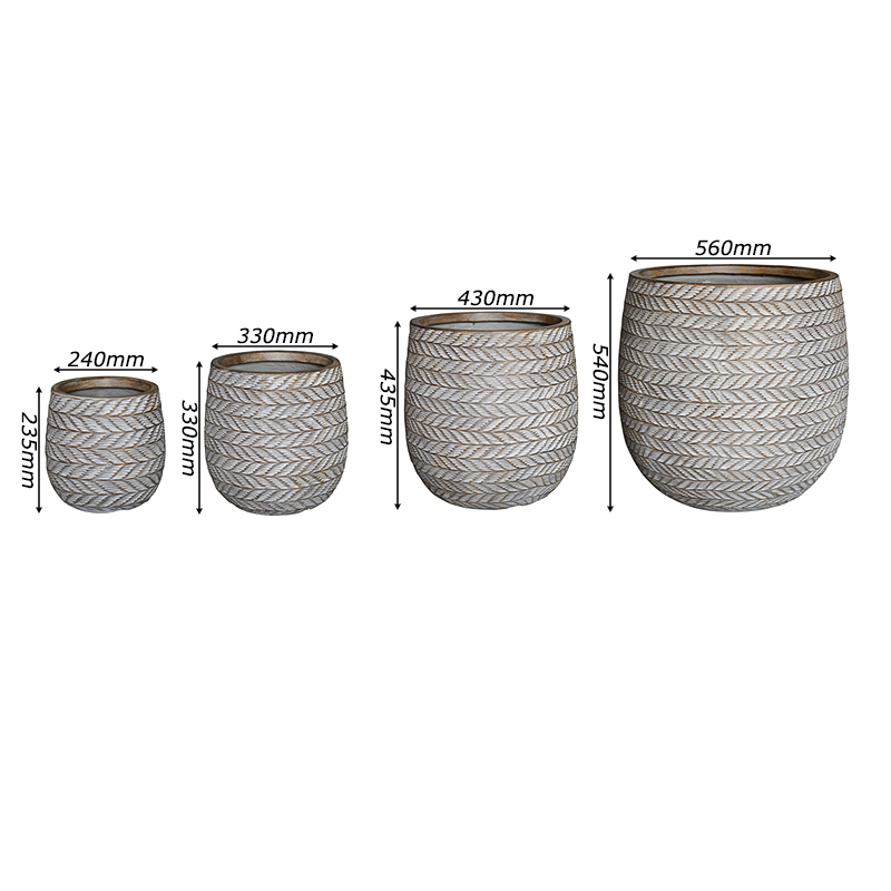 Fevria-Garden Flowers Pot