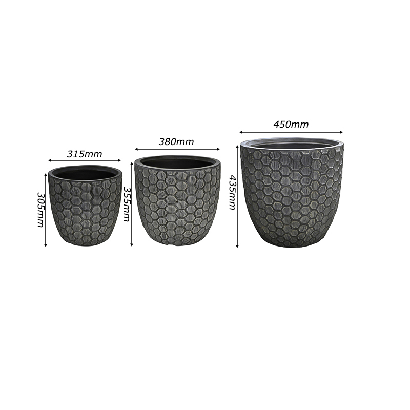 Hexora-Garden Flowers Pot