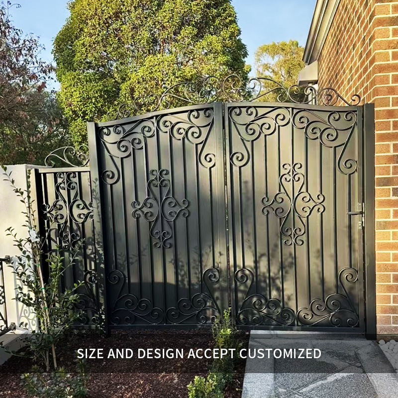 Roman -Arch Top Garden Side Gate