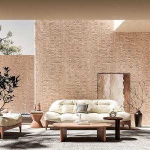 Natural Wood-Soft Stone