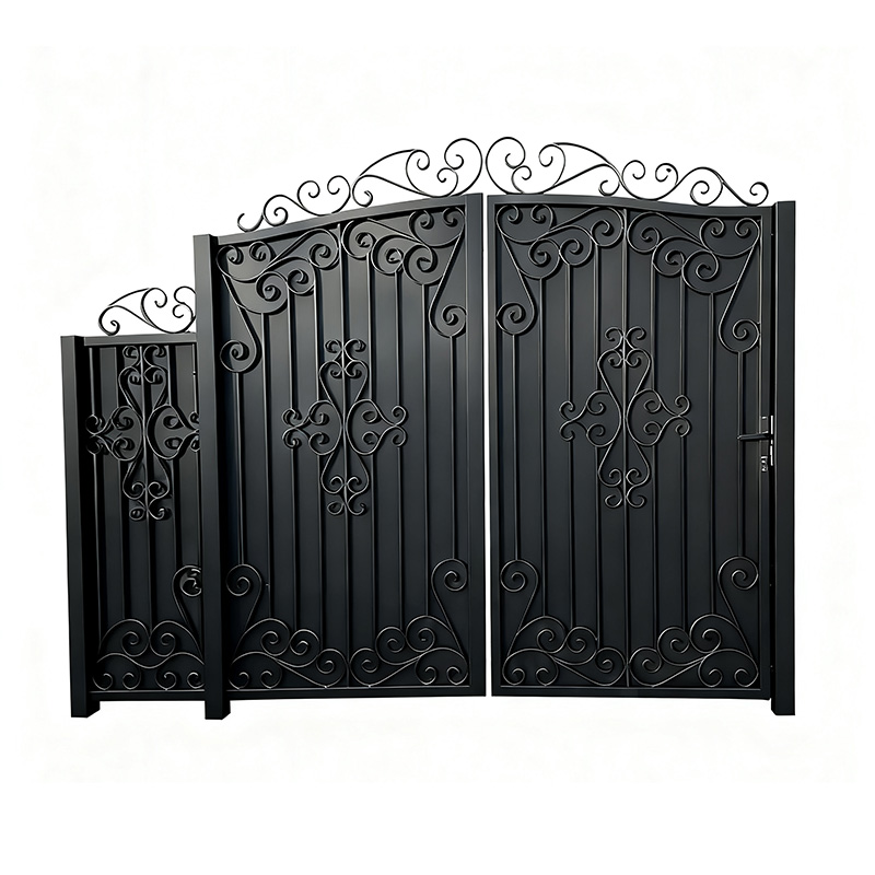 Roman -Arch Top Garden Side Gate