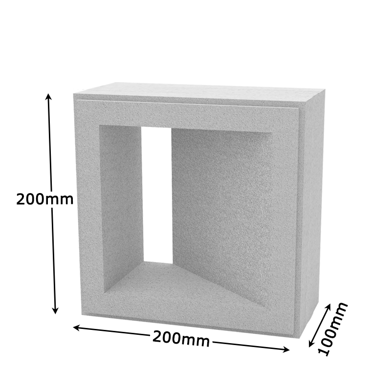 GEOMETRY-Foamed Ceramic Block