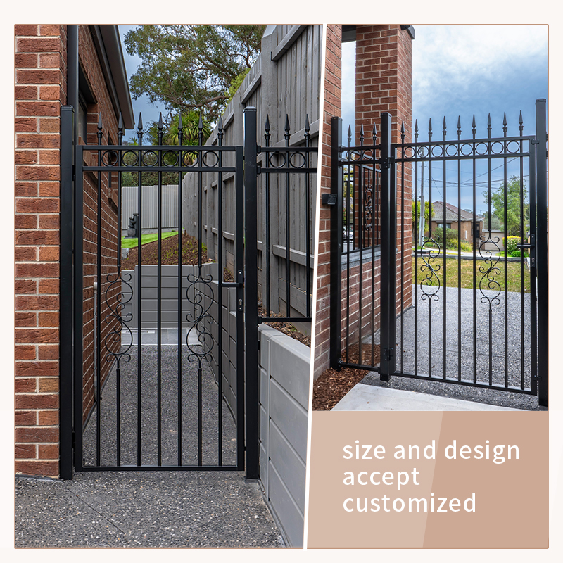Porte-Flat Top Garden Side Gate