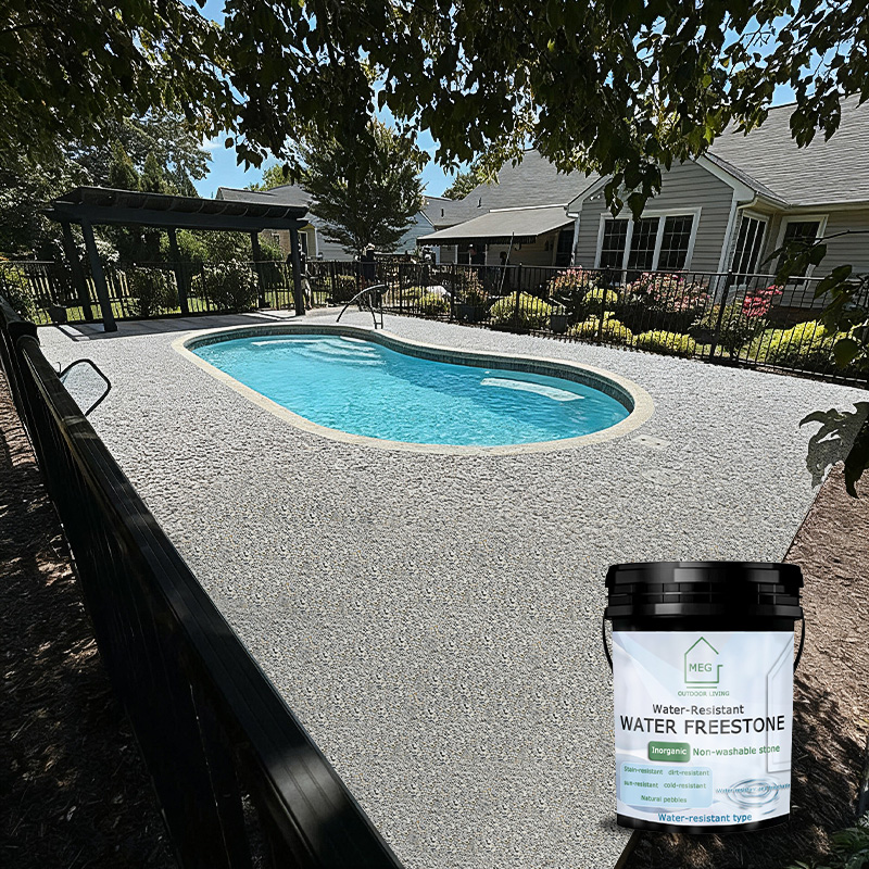 Grey Whisper- Resin Washed Stone