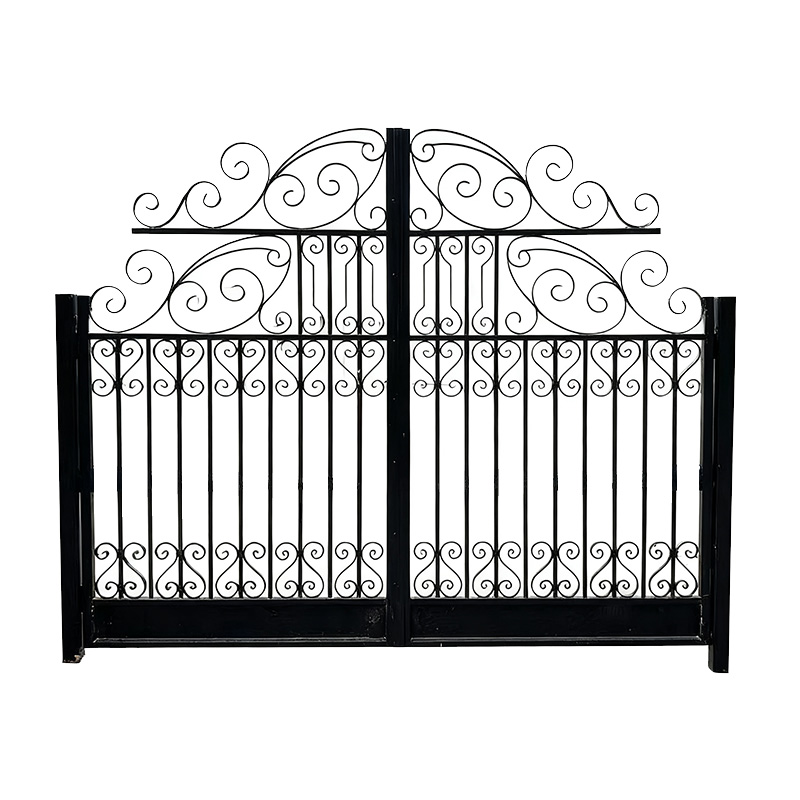 Amour -Curved Arch Top Double Swing Gate