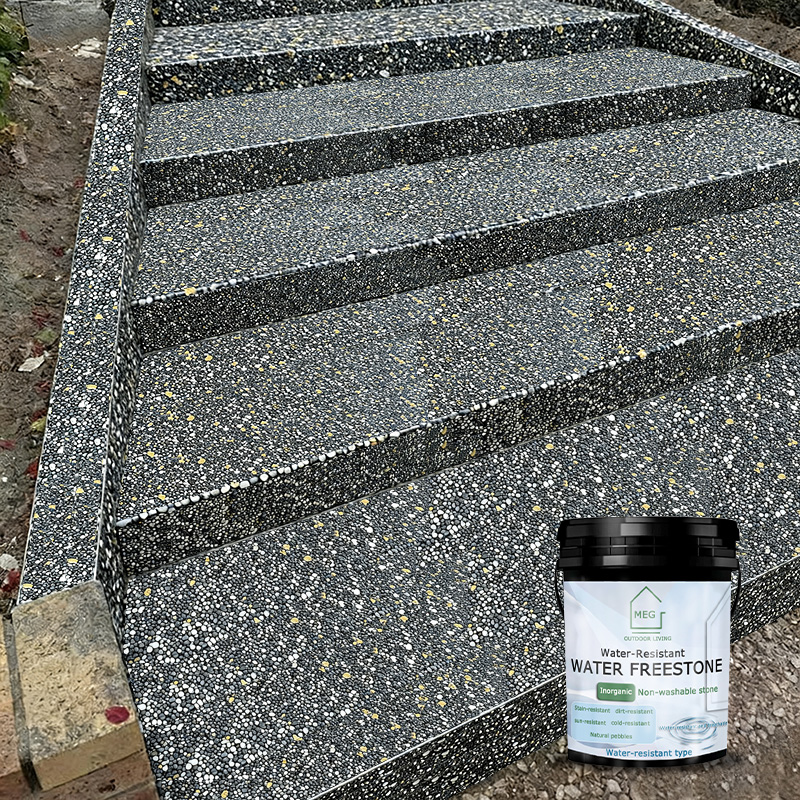 Night Harbor- Resin Washed Stone