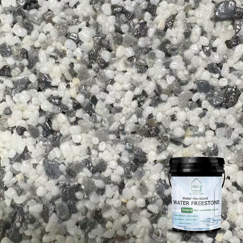 Silver Mist- Resin Washed Stone