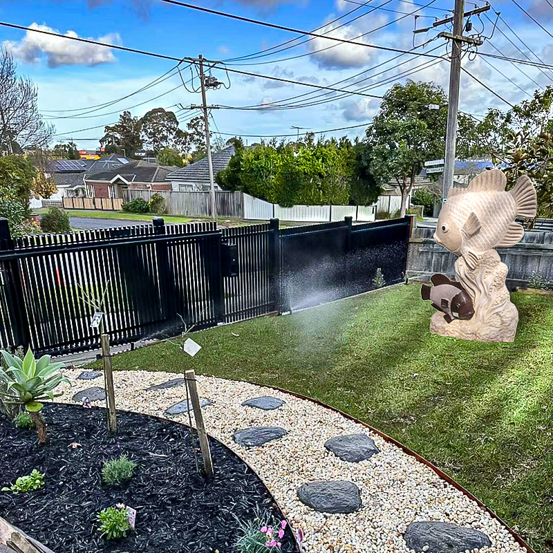 Outdoor sectional sofa set with modular design and weatherproof cushions.