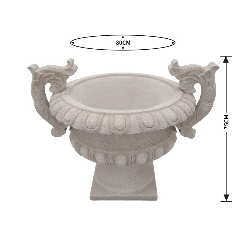 Floragon-Granite Stone Flower Pot