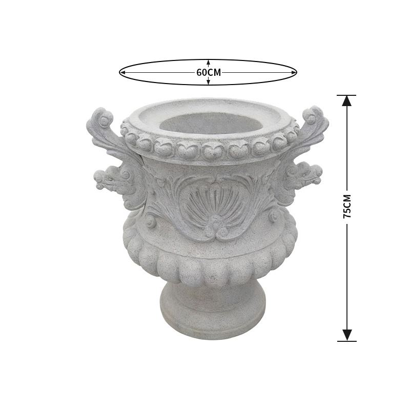 Floragon-Granite Stone Flower Pot