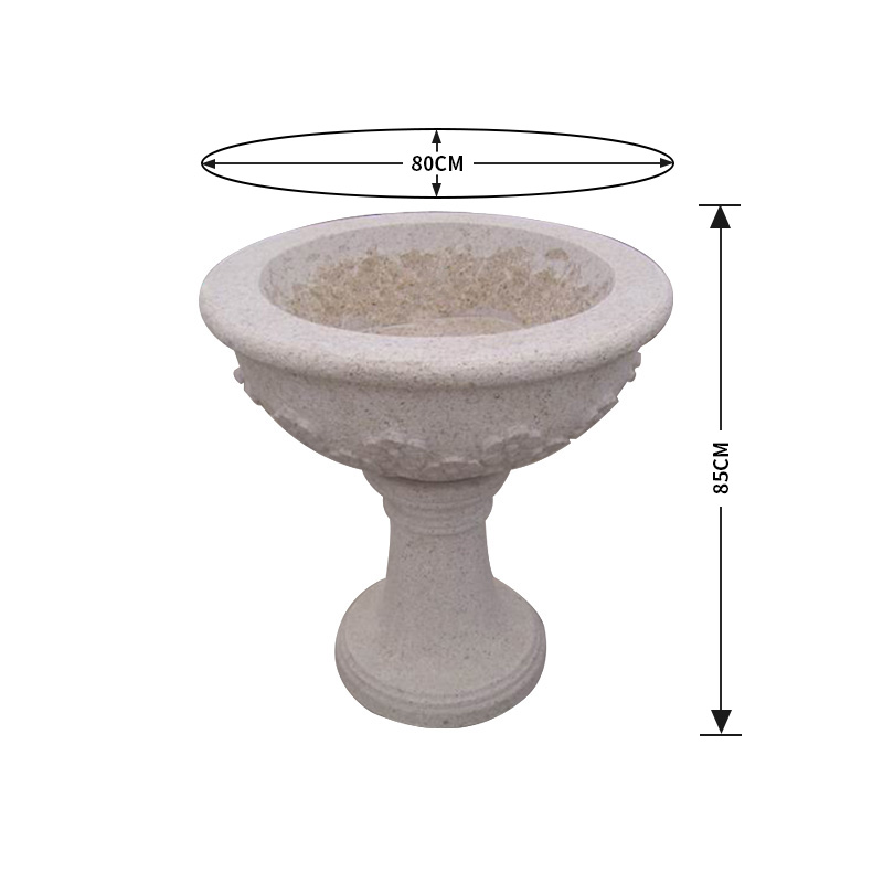 Cloud - Granite Stone Flower Pot