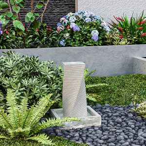 Outdoor dining table setup for patio and garden spaces.