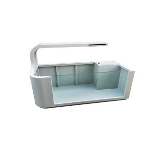 Outdoor lounge chair for patio and backyard relaxation.