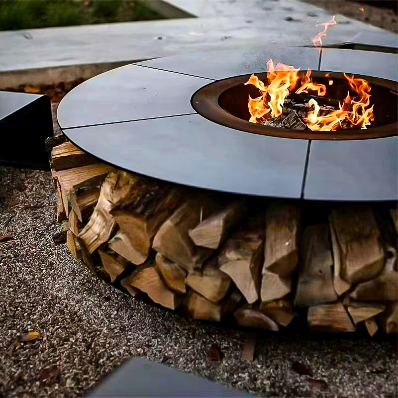 Patio and backyard seating arrangement for functional outdoor spaces.