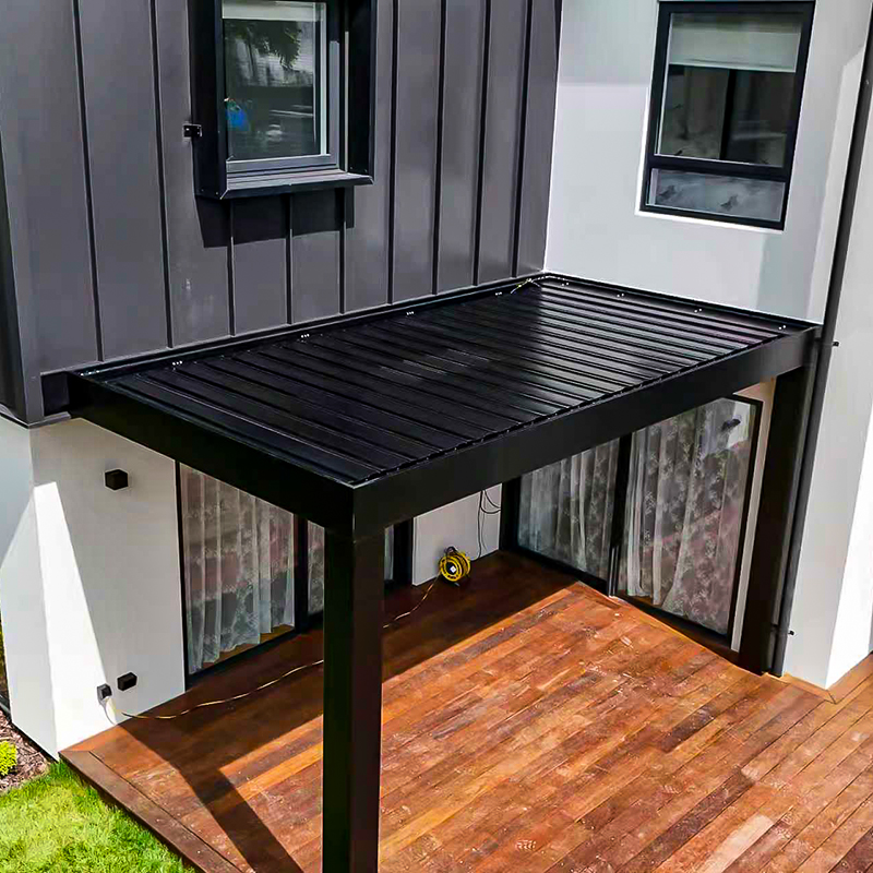 Modular outdoor furniture layout suitable for patio and garden areas.