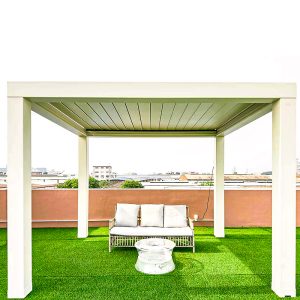 Backyard modular furniture setup for garden and patio styling.