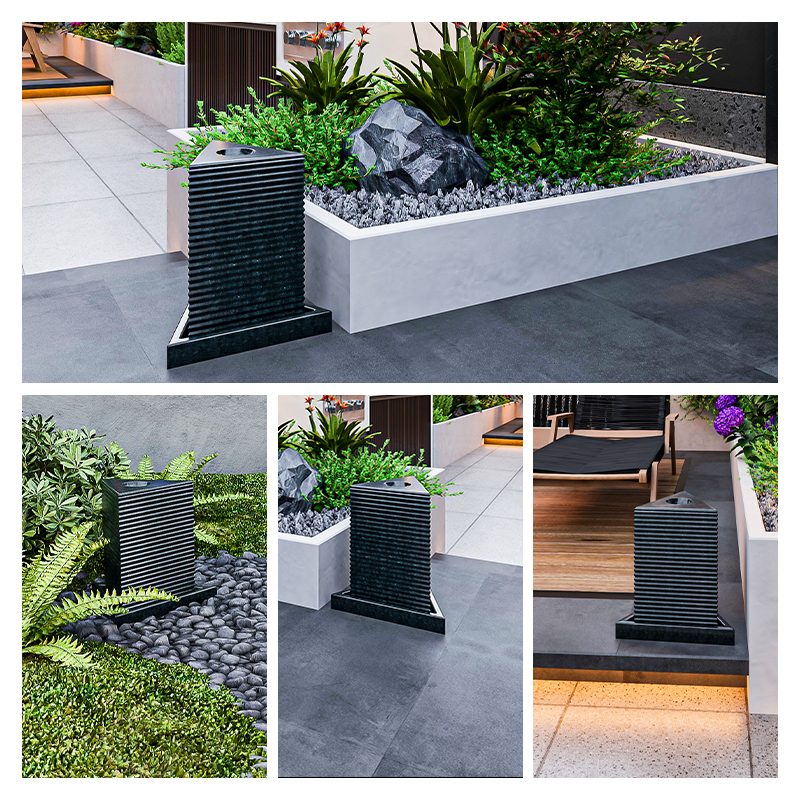 Patio furniture combination highlighting modern outdoor style.