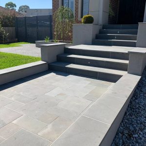 Nord-Bluestone French Pattern Paving