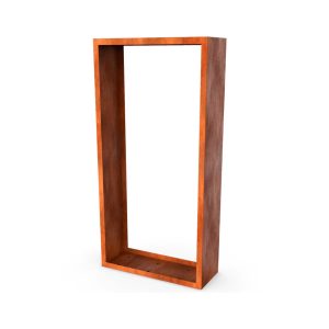 RUSTA LOG-Corten Steel Firewood Storage